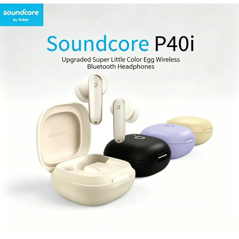 Anker Speaker Soundcore Boom 2 - Беспроводные наушники Anker Soundcore P40i ANC