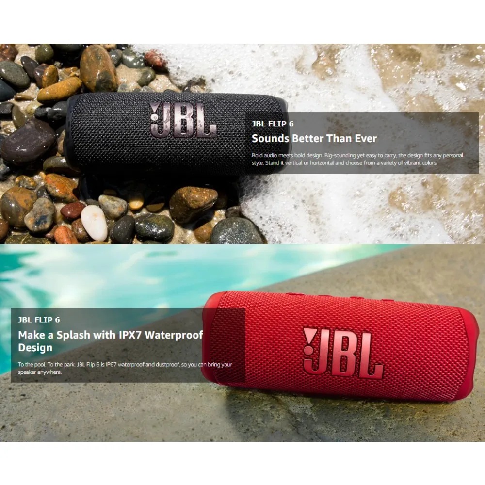 JBL FLIP6 – Bluetooth-колонка  – обзор и цена Jbl Speaker Flip 6